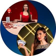antarmuka Dragon Tiger Dream Gaming dengan kartu besar dan timer hitungan mundur putaran berikutnya